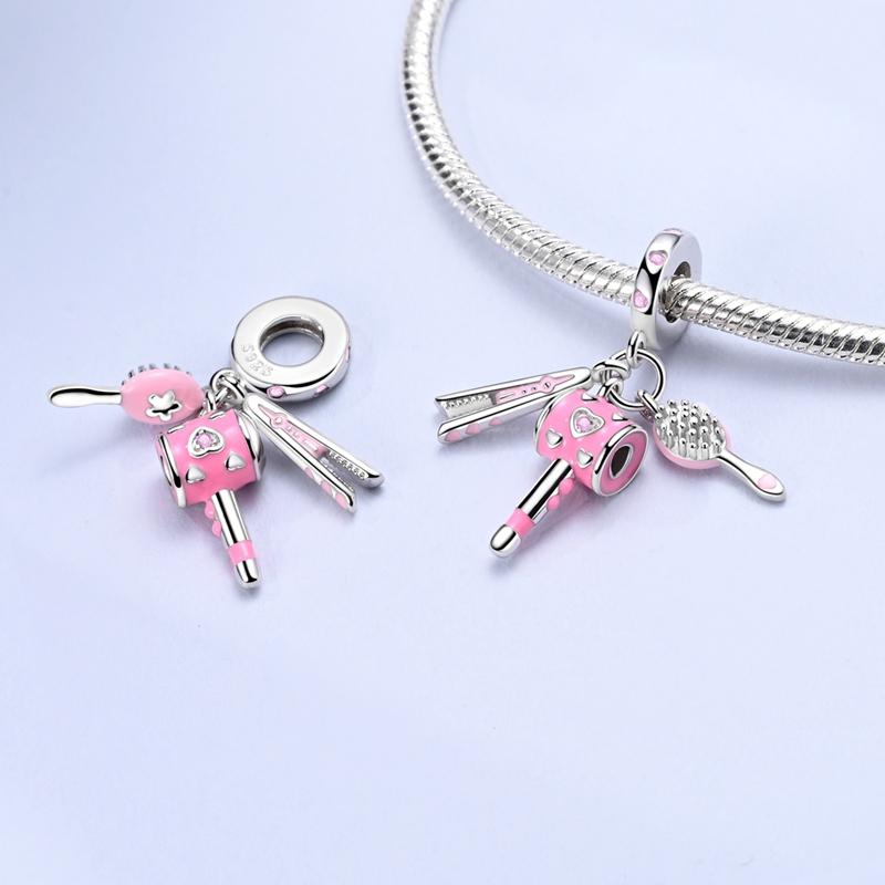 Exquisite 925 Silver Sewing Machine , Suitable For Making Al Charm Bracelets Women'S Bread Jewelry
