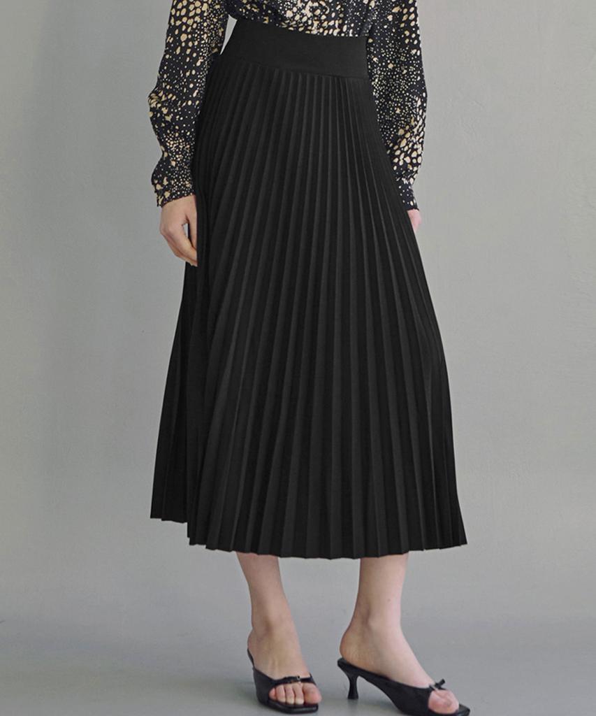 Lucida Judy Pleats Long Skirt