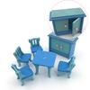 Hot Simulation Miniature Wooden Furniture Toys Dolls Kids Baby Room Play Toy Furniture DollHouse Wood Furniture Set for Dolls