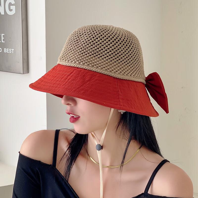 

Miling Women s Korean Style Summer Straw Fisherman Hat