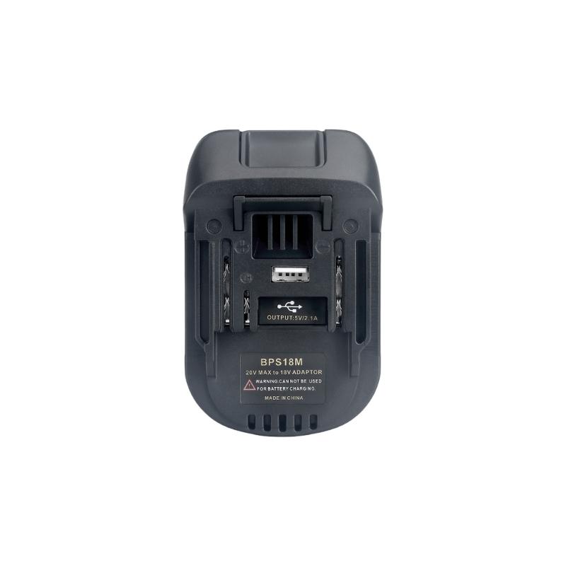 

Universal Battery Power Converters For 20V 18V Lithiums Tools ABS Material Builts In Safety Protections