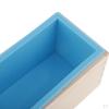 Rectangle Silicone Loaf Soap with Wooden Box, Making , Handmade DIY Chocolate Cake Toast