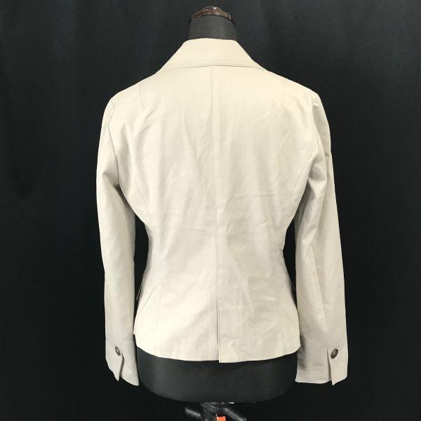 Japan LAUTREAMONT Blazer Jacke Damen M Hellgrau Made in Japan(GEBRAUCHT)