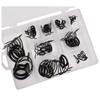 Stainless Steel O Ring Tackle Box Accessories Fishing Rod Guide Eye Ceramic Ring Tip Repair Kit