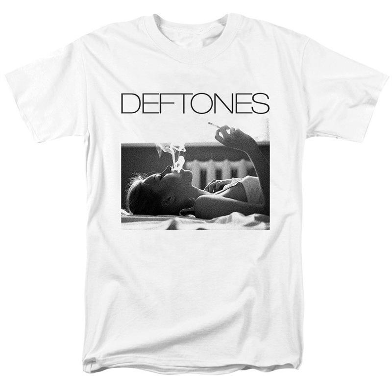 Deftones Baumwoll Band T-Shirt für Herren & Damen