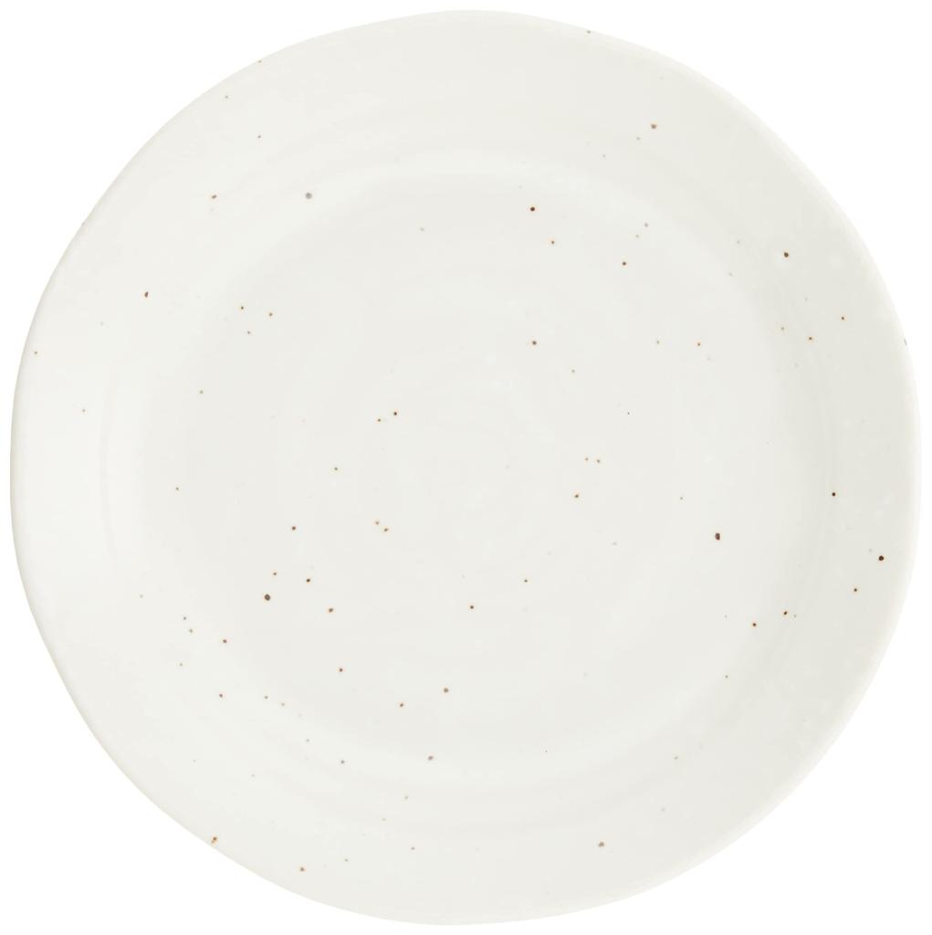 Mino Ware Natural White Tableware Set, Small Plate, Plates, Dishes, Set of 3, Diameter Approximately 14cm, Japanese Tableware, Microwave and