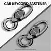 Luxury Car Logo Keyring Anti-Lost Keychain Emblem Key Ring For SsangYong Musso Rexton Torres Kyron Actyon Tivoli Rodius Chairman