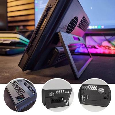 NEW 3D Printing Console Back Cover Modification Hollow Heat Dissipation Case Console Backplate for Legion Go Game Accessories
