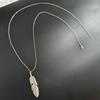 Bohemian Retro Feather Tassel Clavicle Necklace for Women