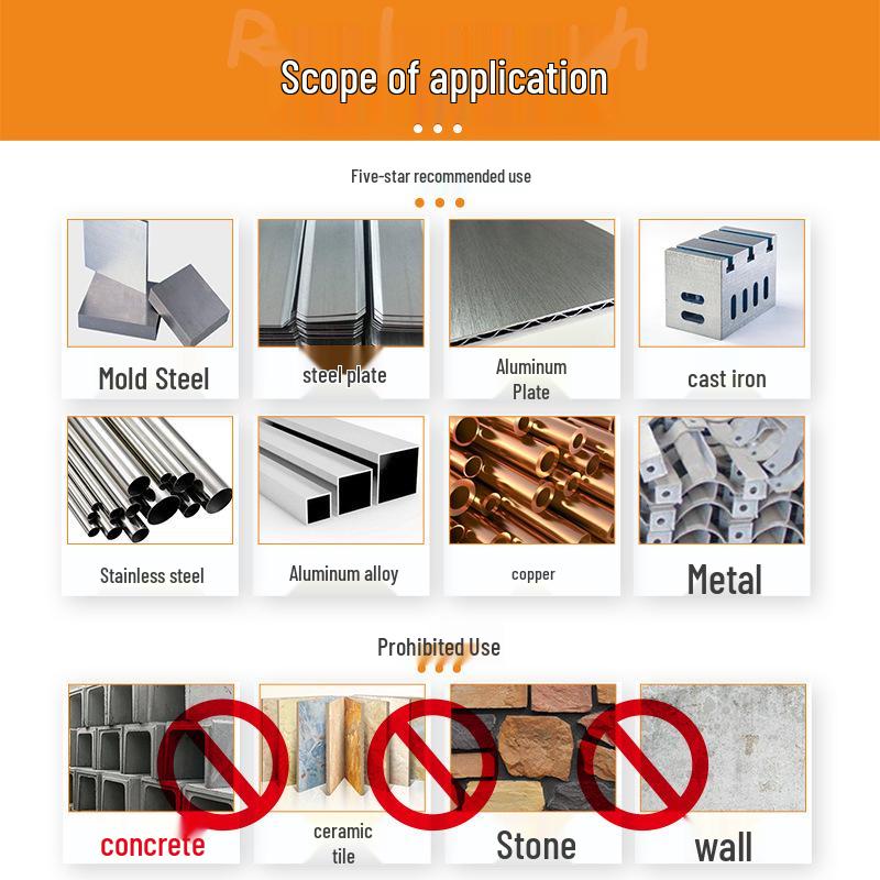 Unika Stainless Steel Alloy Hole Enlarging Drill Bit for Metal, Iron, and Aluminum.