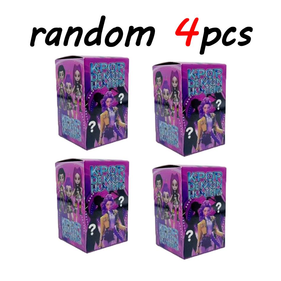 Anime Kpop Demon Hunters Figure Model Toy  Peripherals Blind Box for Kids Collection Figurines South Korea Fan Gifts