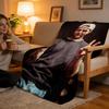 Manta de Felpa Corta de Alta Densidad Para Sofá Siesta Habitación con Aire Acondicionado Suave Agradable para la Piel A-Alex Warren Y Álbum Ordinario