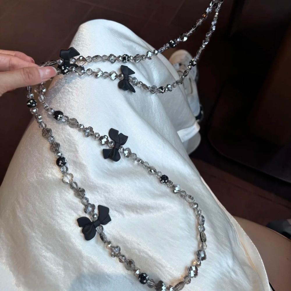 Beaded Phone Charm Long Crossbody Phone Chain Universal Mobile Phone Lanyard Phone Accessories