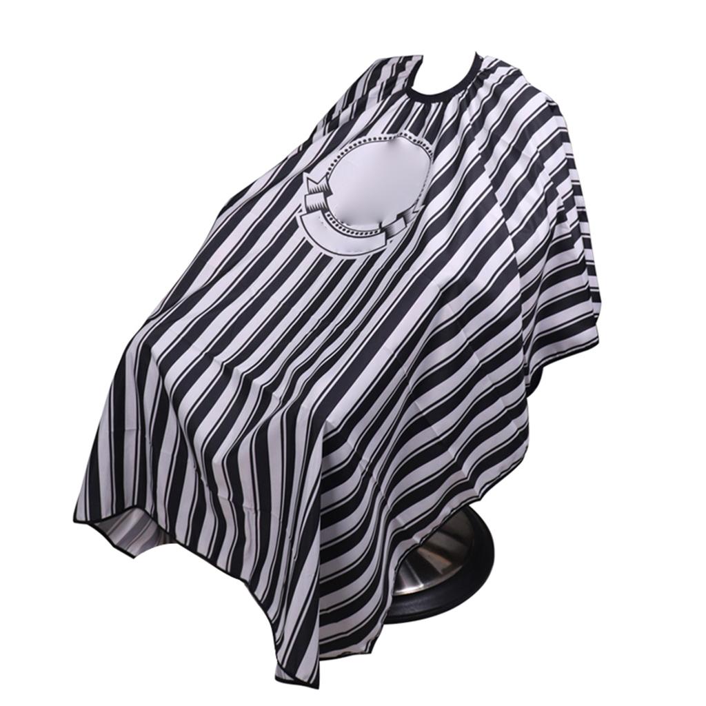 Simple Fashionable Hair Cutting Cape Waterproof   with Neck Duster Brush Soft   Hair Cutting Accessories