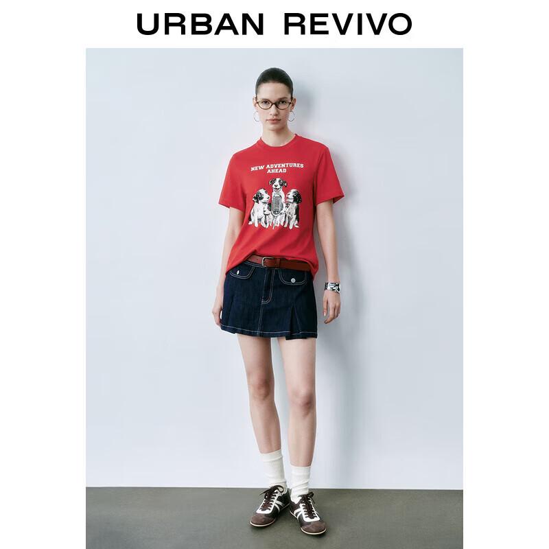 UR 2025 Women s American Retro Graphic T-Shirt S