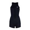 Combinaison de plongée 2MM pour femme Combinaison de surf avec fermeture éclair frontale Maillot de bain une pièce sans manches Maillot de bain de plongée pour femme Vêtements de plage pour la natation