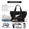 Neuseeland All Blacks Reise-Duffelbags Leichte Wasserdichte Wochenend-Übernacht-Handtaschen Unisex Tragbare Lässige Gepäcktasche
