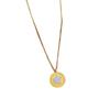 Light Luxury Pentagram Minimalist Wind Furnace Real Gold Necklace Female Collarbone Chain Accessories