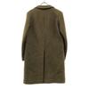 SCYE BASICS Made In Japan 100% Wool Chester Coat 38 Khaki Women Used