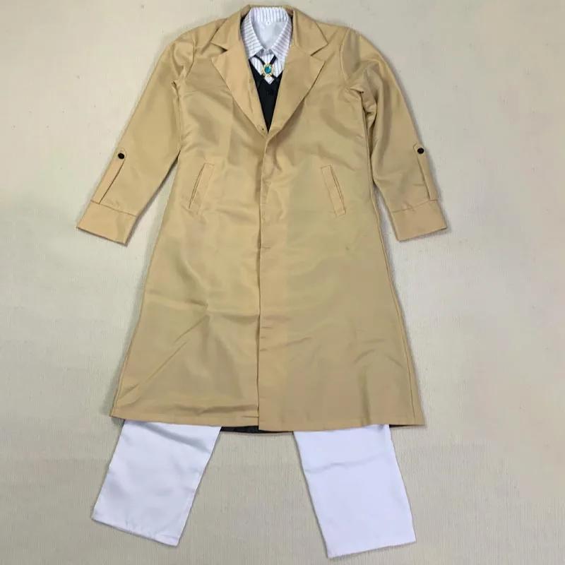 Homchee Trends Cos Costume Cosplay Detective Dazai Osamu Set Completo Dazai Outfits per Adulti Anime Expo Comic Con