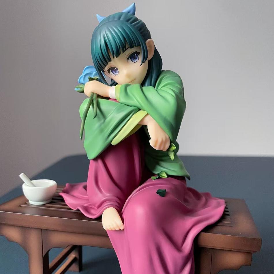 Hot The Apothecary Diaries Anime Figures Pvc Model Maomao Table Cute Girl Action Figures Toys For Gift Collect Figure Christmas