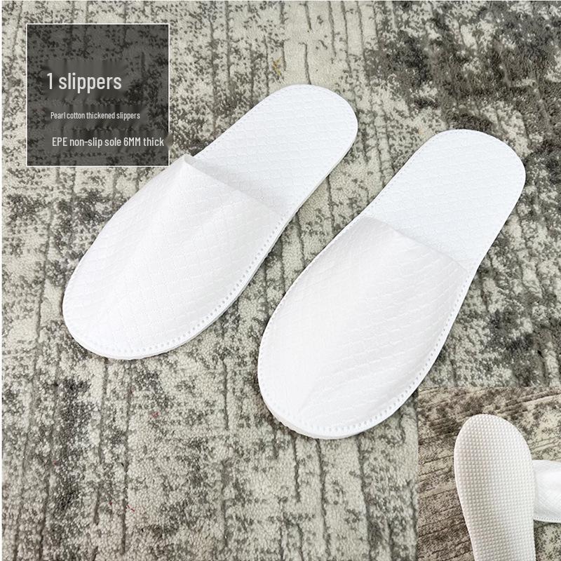 Disposable Coral Slippers for Hotels, B&Bs, Aviation, and Beauty Salons