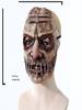 Halloween Party Big Mouth Nail Horror Mask Latex Ghost Festival Soft Simulation Headgear Dress up