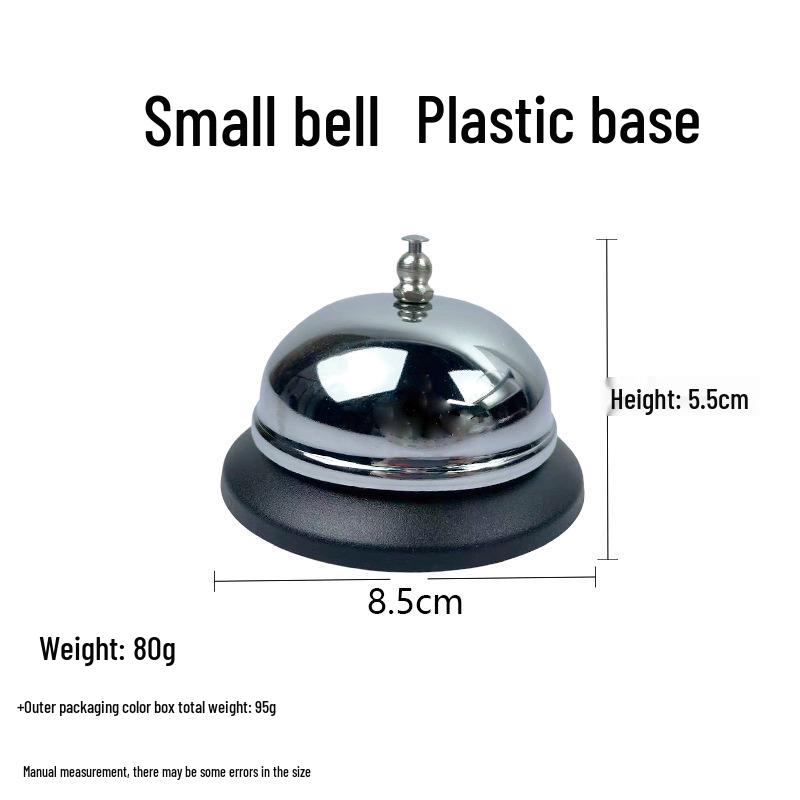 

Hand-Press Bells for Christmas, Kitchen Calls, Food Delivery, Dog Meals, and Games.