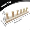 1 Piece Weaving Loom Chunky Blanket Knitting Hand Crochet Board Wooden Frame Ergonomic