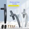 Set of 50 Old-Style Aluminum Alloy Casement Window Handles with Locks