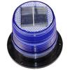 Solar Powered Red & Blue LED Warning Flashing Light