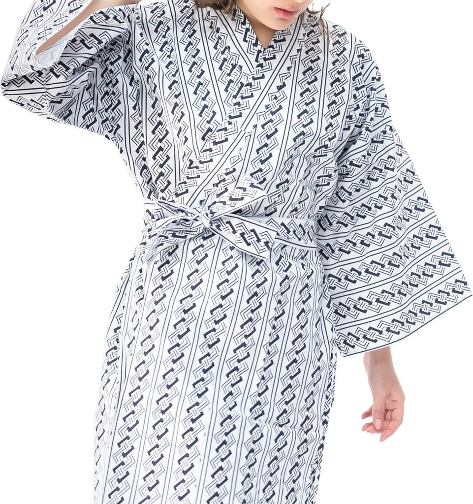 Zestaw Yukata Ryokan i [KYOETSU] Damski 3-częściowy (Yukata, Obi, Sznur) (145, 05)