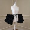 Elastic Waist Ruffled Skirt Support Girls Cosplay Violence Petticoat Wedding Dress Underskirt for Bride Photography