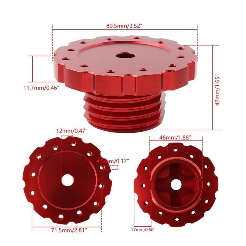 High Accuracy Steering Wheel Adapter Aluminum Professional Racing Steering Wheel Adapter for Thrustmaster T300 T500 TS PC TS XW