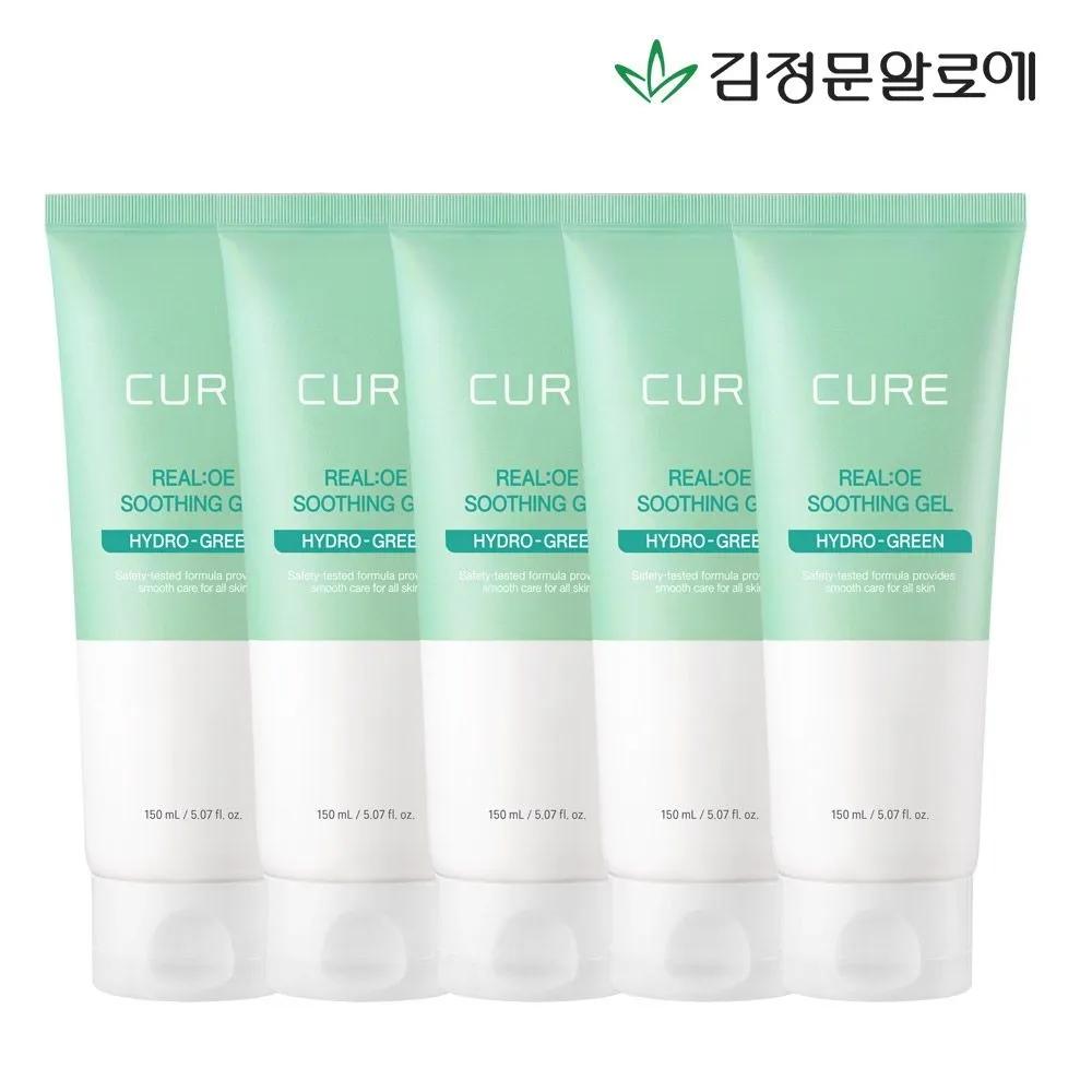 [CURE] Cure Realoe Soothing Gel 150ml 5 Pieces