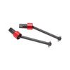 2Pcs RC CVD Drive Shaft High Hardness Durable Stable Easy Assembly CVD Drive Shaft for Traxxas