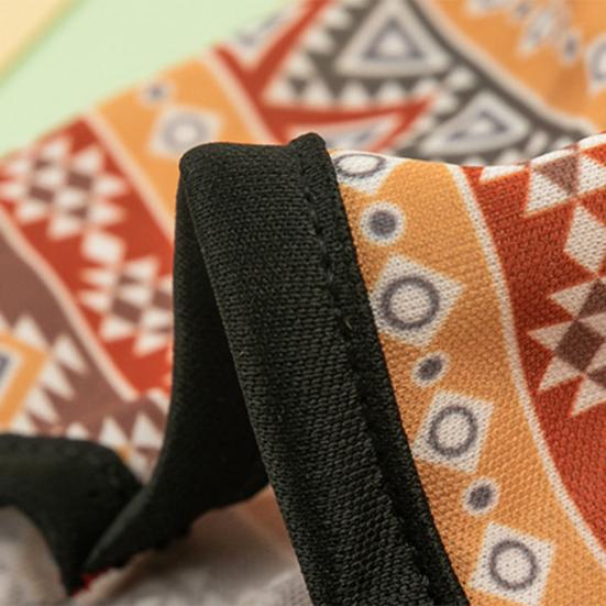 Cat Summer Vest Round Neck Ethnic Style Printing Comfortable Breathable Dress Up Sleeveless Vintage Pet Supplies