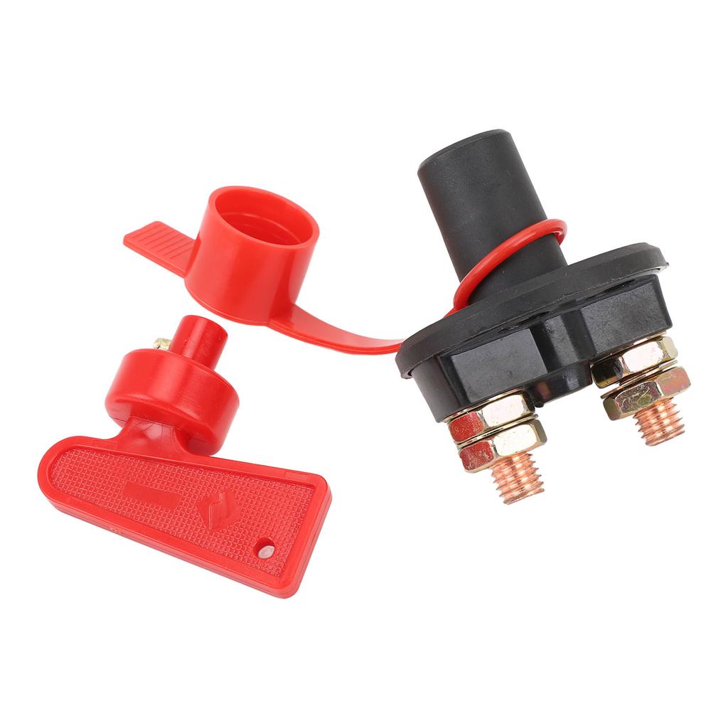 Master Battery Disconnect Switch 300A 12V 24V Rotary Operation Battery Cut Off Switch for Truck Car RV Yacht Marine