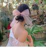 Large Mesh Bowknot Grip Clip Elegant Girl Hair Clip Female Ponytail Hairpins Braid Hair Claw Clip Hair Accessories Headdress