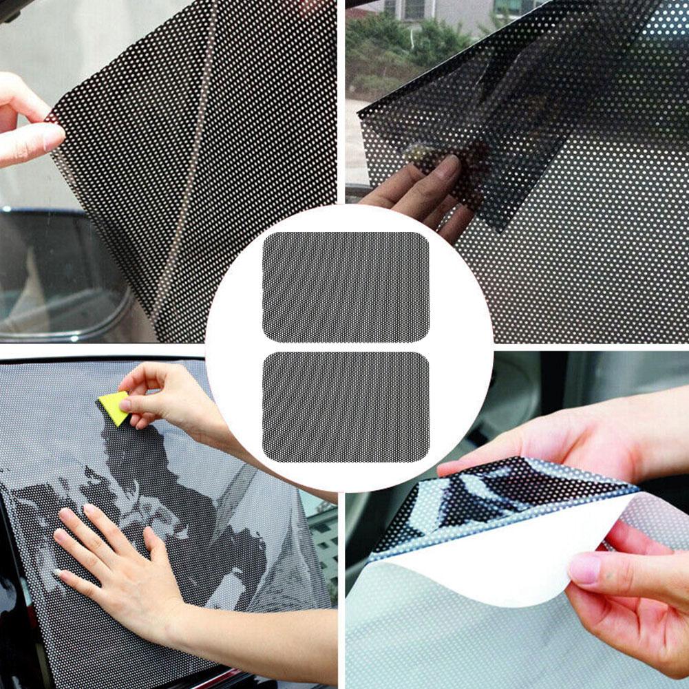 Summer Car Sunshade, Sunscreen, Heat Insulation Curtain, Film, Car Side Curtain, Electrostatic Window Sunblock Glass G4H1