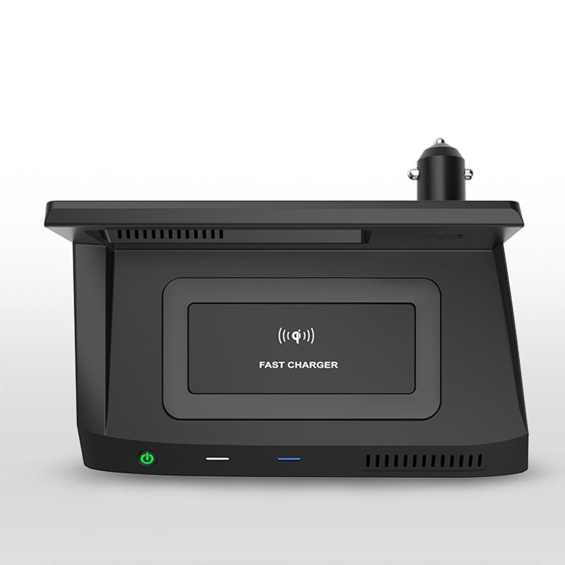 Car Wireless Charger for Volkswagen Tiguan MK2 Tiguan Allspace 2017 2018  QI Cordless Charge Board Fast Charging