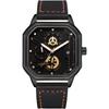 Maplefea Racing Mechanical Sports Watch Men's Analog Quartz Chronograph Waterproof Big Dial