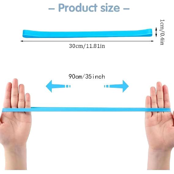 Beach Towel Bands, 6 Pcs 35 Inch Silicone Elastic Clips for Fastening Beach Chair Towels and Cruise Essentials (6)