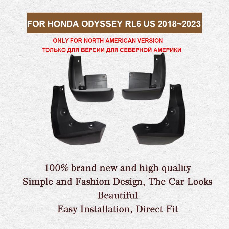 Kotflügel für Honda Odyssey RL6 US EX-L LX 2018~2023 Schmutzfänger Kotflügel Schmutzfänger Spritzschutz Verbreiterungen Schutz Abdeckung