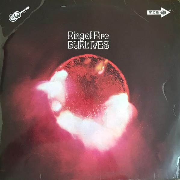 

LP Record BURL IVES - Ring Of Fire MUP349 MCA Records 1968 UK Folk Used