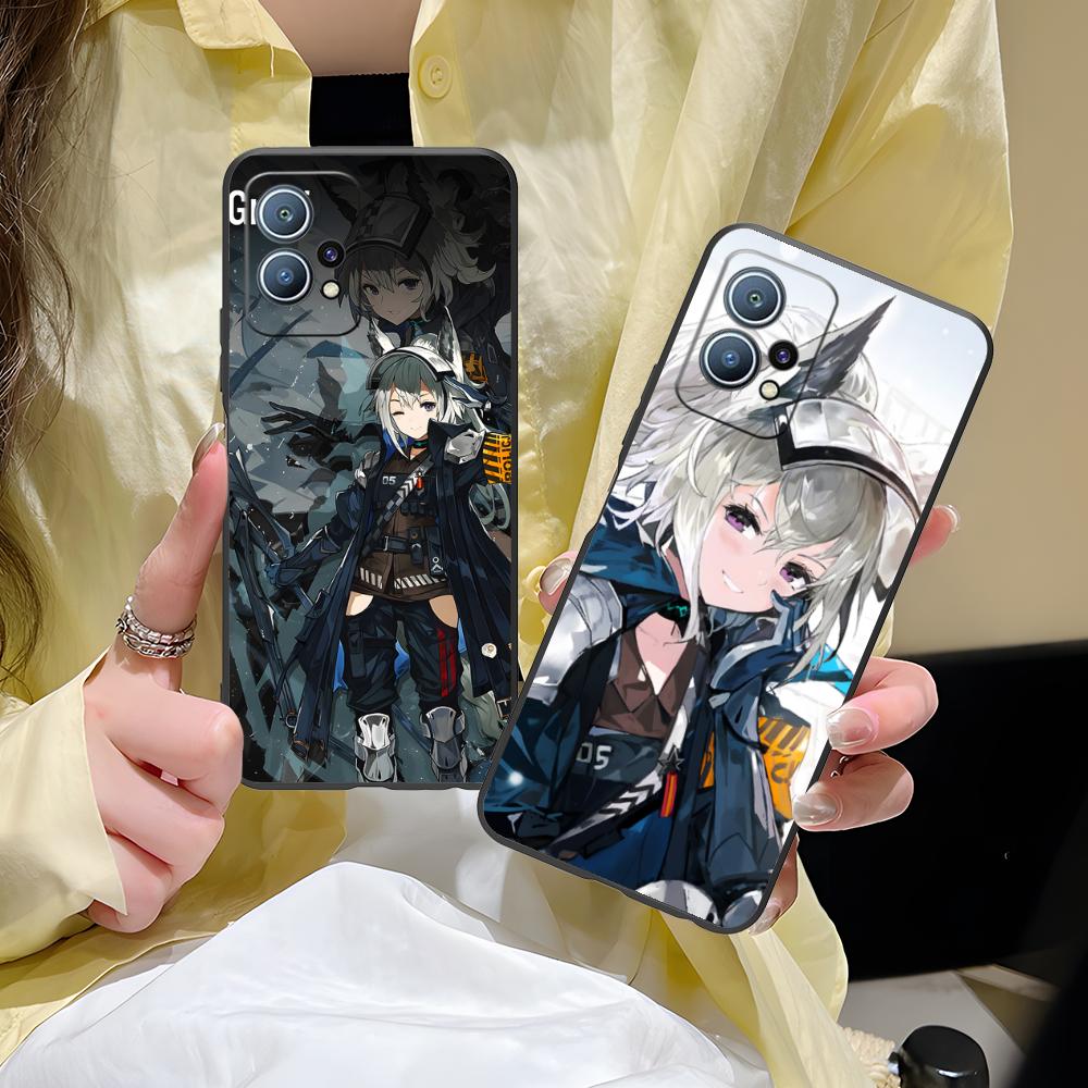 Arknights Grani Matte TPU Mobile Phone Case for Huawei P60 P50 P40 P30 P20 P10 P9 P8 Pro Lite Plus Colorful Printing Cover
