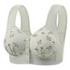 Women's Wireless Push-Up Anti-Sag Vest Bra - Large Size, Comfortable Front-Opening