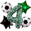 Soccer Balloon Kit |football Theme Birthday Decor For Birthday Party Supplies, Football Party Balloon, Sports Theme Party Favors