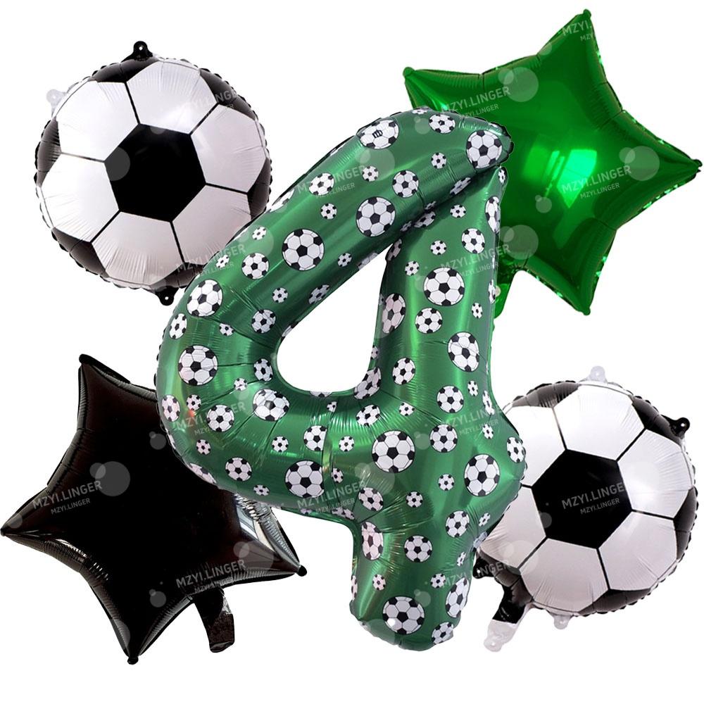 Soccer Balloon Kit |football Theme Birthday Decor For Birthday Party Supplies, Football Party Balloon, Sports Theme Party Favors