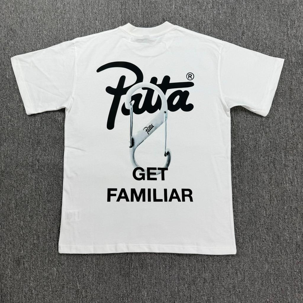 Cross-border trendy brand PATTA European and American street creative fun printing men's and women's casual loose short-sleeved collection T-shirt 